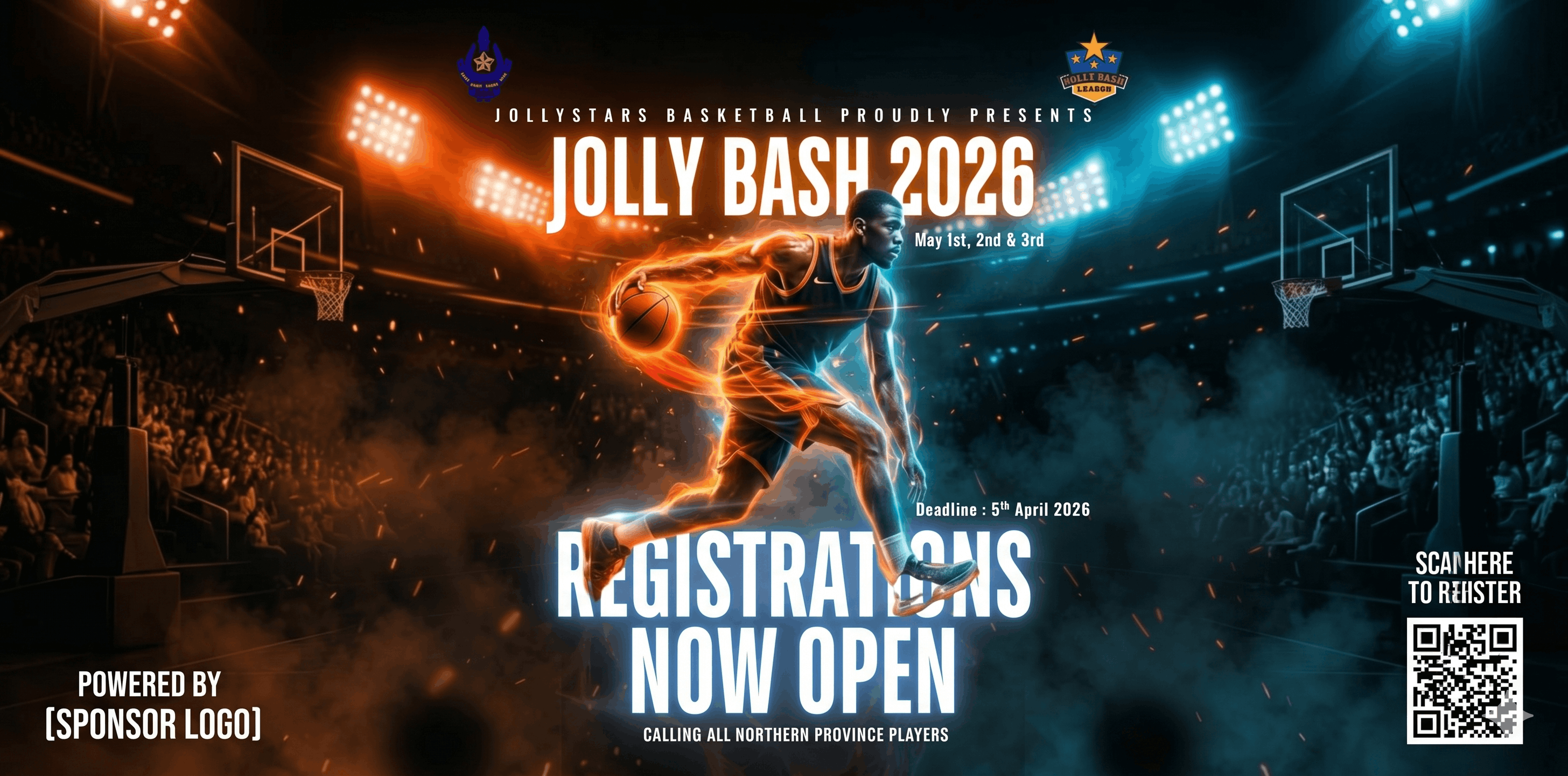 Player Registrations for Jolly Bash 2026 Are Live - Northern Province, This Is Your Stage!